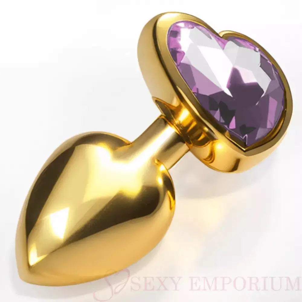 1-3pc Metal Butt Plug Anal Dildo Diamond Jewel Smooth Sex Toy Princess Stone - 1-3pc - Original Sexy Emporium United Kingdom Stoke-on-trent