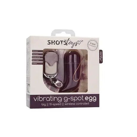 10 Speed Vibrating G-spot Egg Purple - Remote Vibrators - Save 20% - G-spot - Fast Shipping - Vibrator United Kingdom Stoke-on-trent