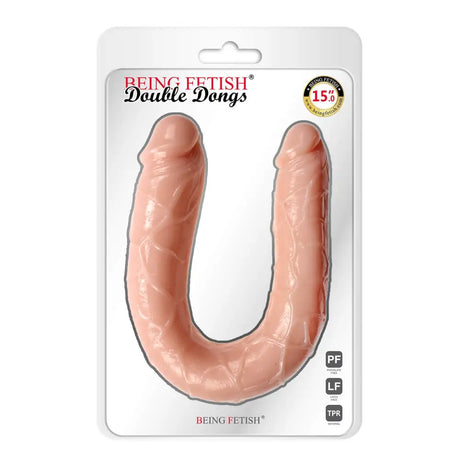 15 Inch Flesh White Double Ended Dildo - Save 20% - Fast Shipping - United Kingdom Stoke-on-trent