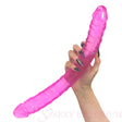 17.5 Inch Double Ended Dildo Pink - Save 15% - Fast Shipping - United Kingdom Stoke-on-trent