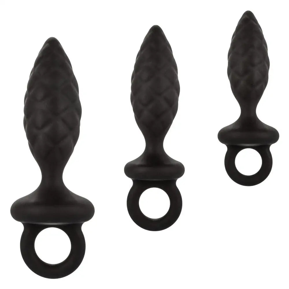 3 Piece Silicone Anal Probe Kit - Save 20% - Fast Shipping - Dildo United Kingdom Stoke-on-trent