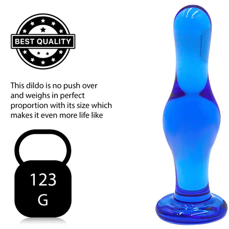 4.8 Inch Lagoon Blue Butt Plug - Dildos - Save 50% - Fast Shipping - Dildo United Kingdom Stoke-on-trent
