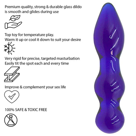 5.2 Inch Ribbed Dildo - Dildos - Save 20% - Fast Shipping - United Kingdom Stoke-on-trent