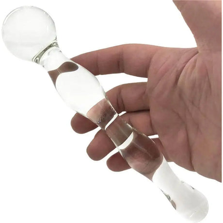 6.9 Inch Clear Double Ended Glass Dildo - Sex Toy - Save 20% - Fast Shipping - United Kingdom Stoke-on-trent