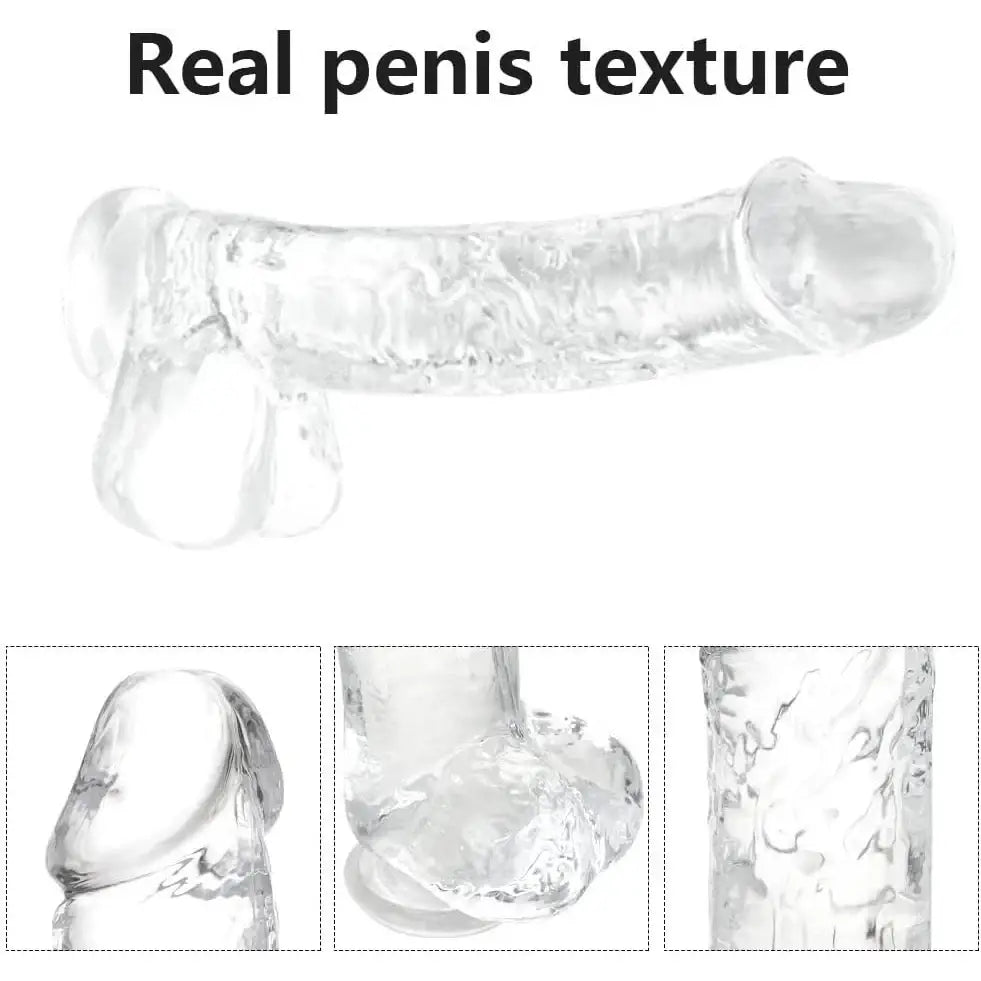 7.2 Inch Dildo Sex Toy Suction Cup Realistic for Women Men Couples - Save 10% - Dildos United Kingdom Stoke-on-trent