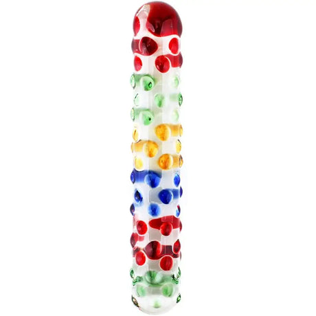 7 Inch Polka Dot Double Ended Glass Dildo - Sex Toy - Save 20% - Fast Shipping - United Kingdom Stoke-on-trent