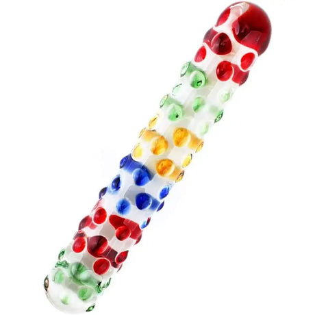 7 Inch Polka Dot Double Ended Glass Dildo - Sex Toy - Save 20% - Fast Shipping - United Kingdom Stoke-on-trent