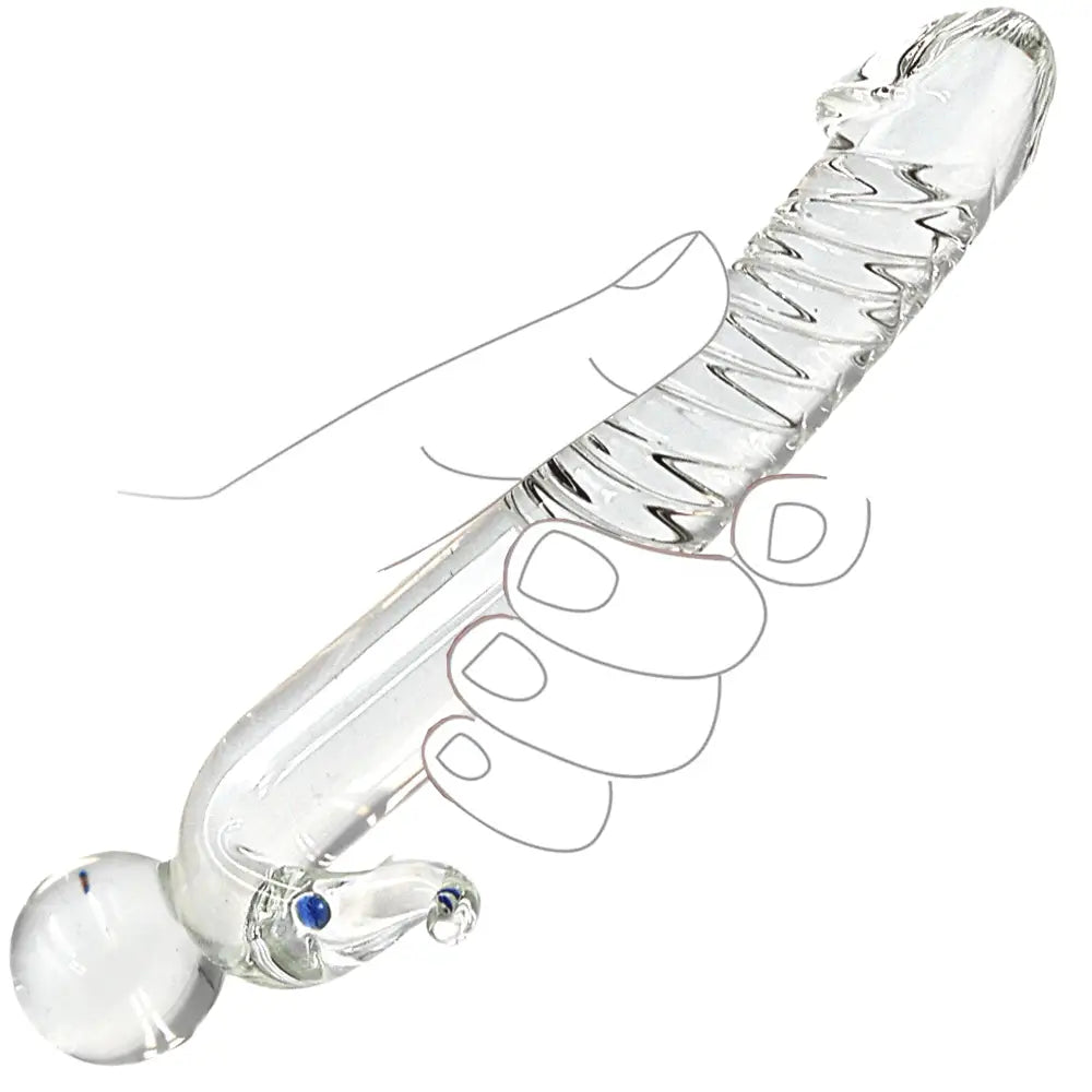 8 Inch Dragon Head Glass Dildo - Dildos - Save 15% - Fast Shipping - United Kingdom Stoke-on-trent