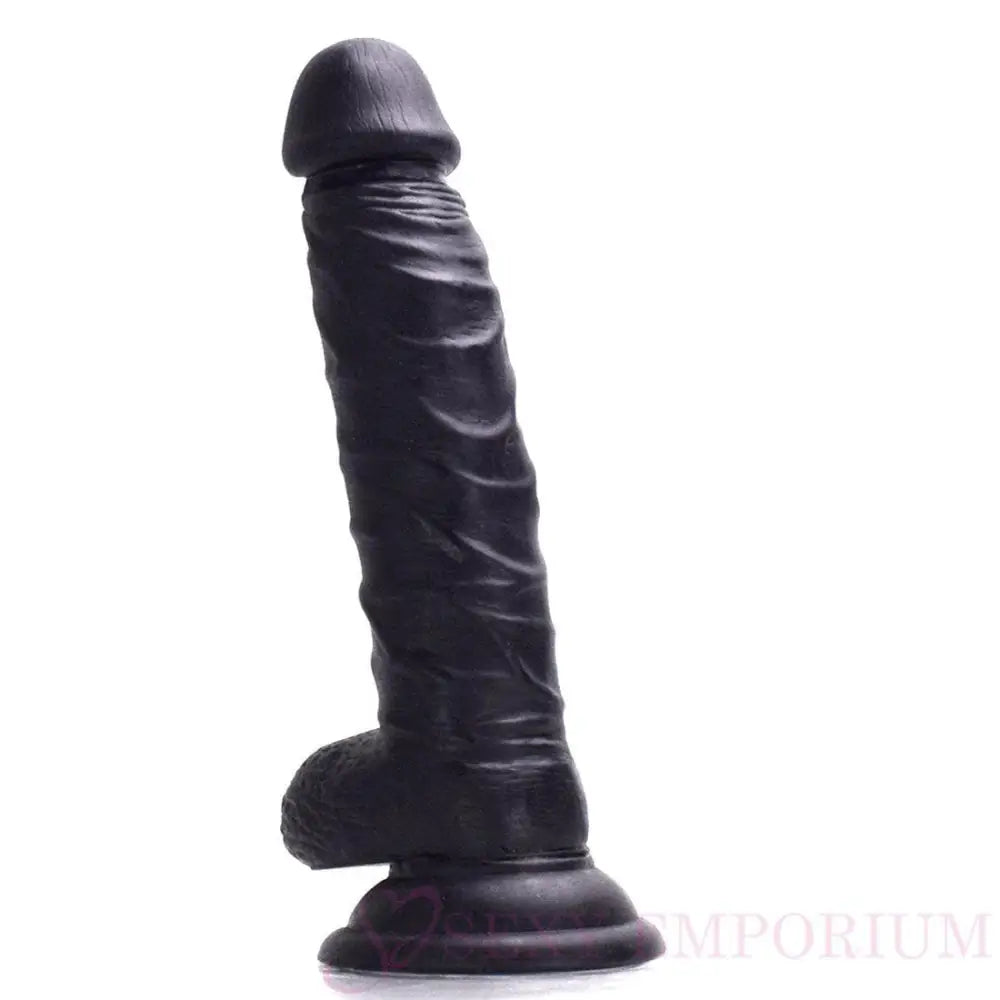 8 Inch Ultra Ribbed Dildo Black - Save 30% - Fast Shipping - United Kingdom Stoke-on-trent