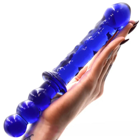 9 Inch Mystic Blue Double Ended Glass Dildo - Sex Toy - Save 20% - Fast Shipping - United Kingdom Stoke-on-trent