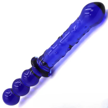 9 Inch Mystic Blue Double Ended Glass Dildo - Sex Toy - Save 20% - Fast Shipping - United Kingdom Stoke-on-trent