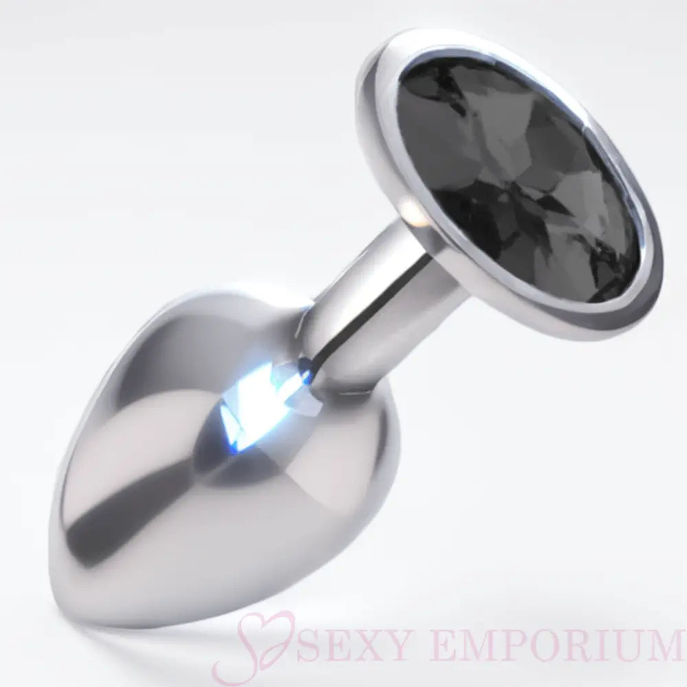 3 Inch Jewelled Beginner Metal Butt Plugs - Save 10% - Fast Shipping - Sale United Kingdom Stoke-on-trent