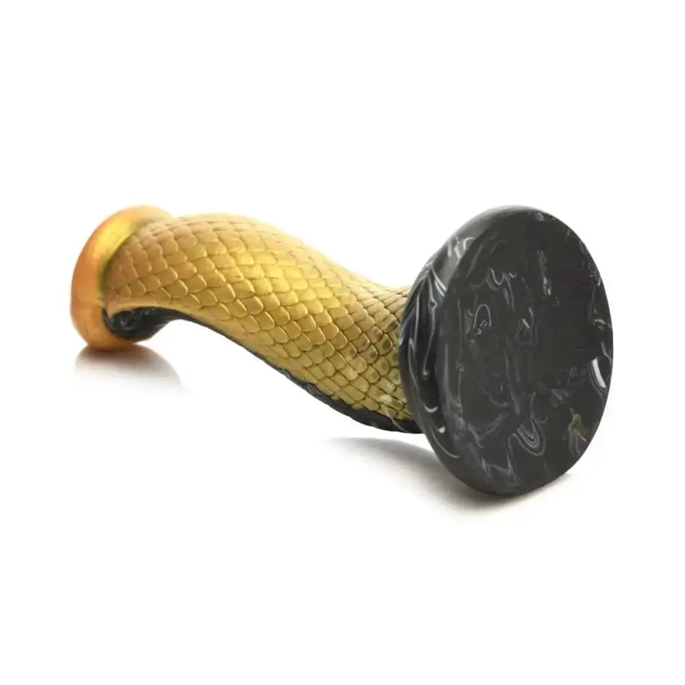 Alien Fantasy Golden Silicone Dildo Sex Toy for Women Men and Couples 9 Inch Large Dong Massager Adult - Original Sexy Emporium United