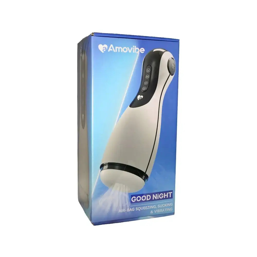 Amovibe Good Night Suction Masturbator with Airbag Squeezing Vibration - Save 25% - Sale United Kingdom Stoke-on-trent