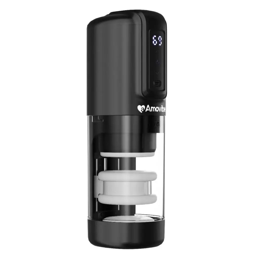 Amovibe Porsha Automatic Masturbator with Rubbing Vibration & Heating Levels - Save 25% - Sale United Kingdom Stoke-on-trent