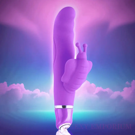 Amythyst Velvet Butterfly Rabbit Vibrator - Save 20% - Fast Shipping - United Kingdom Stoke-on-trent
