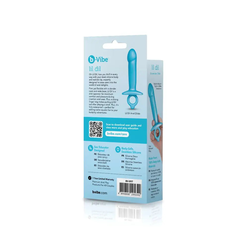 B-vibe Butties Lil Dil Silicone Anal Dildo - B-vibe - Fast Shipping - Dildos United Kingdom Stoke-on-trent