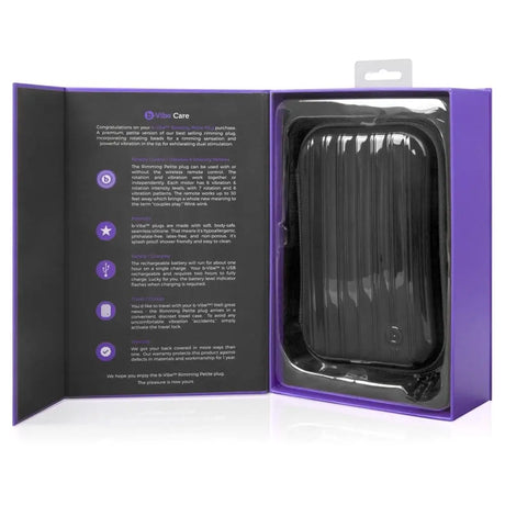 B-vibe Rimming Petite Purple - Sex Toys - Save 15% - B-vibe - Fast Shipping - Anal Vibrators United Kingdom Stoke-on-trent