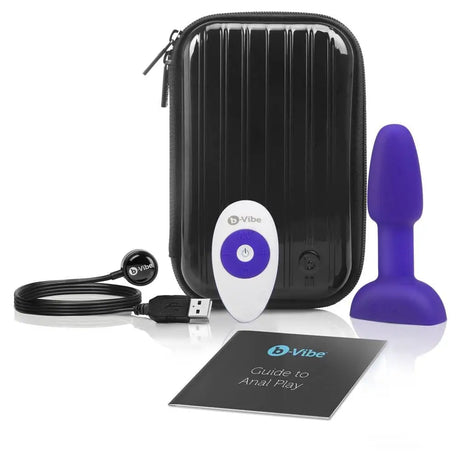 B-vibe Rimming Petite Purple - Sex Toys - Save 15% - B-vibe - Fast Shipping - Anal Vibrators United Kingdom Stoke-on-trent