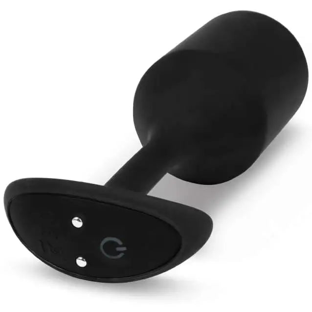 B-vibe Vibrating Snug Plug 5 Black - Save 15% - Fast Shipping - Anal Vibrators United Kingdom Stoke-on-trent