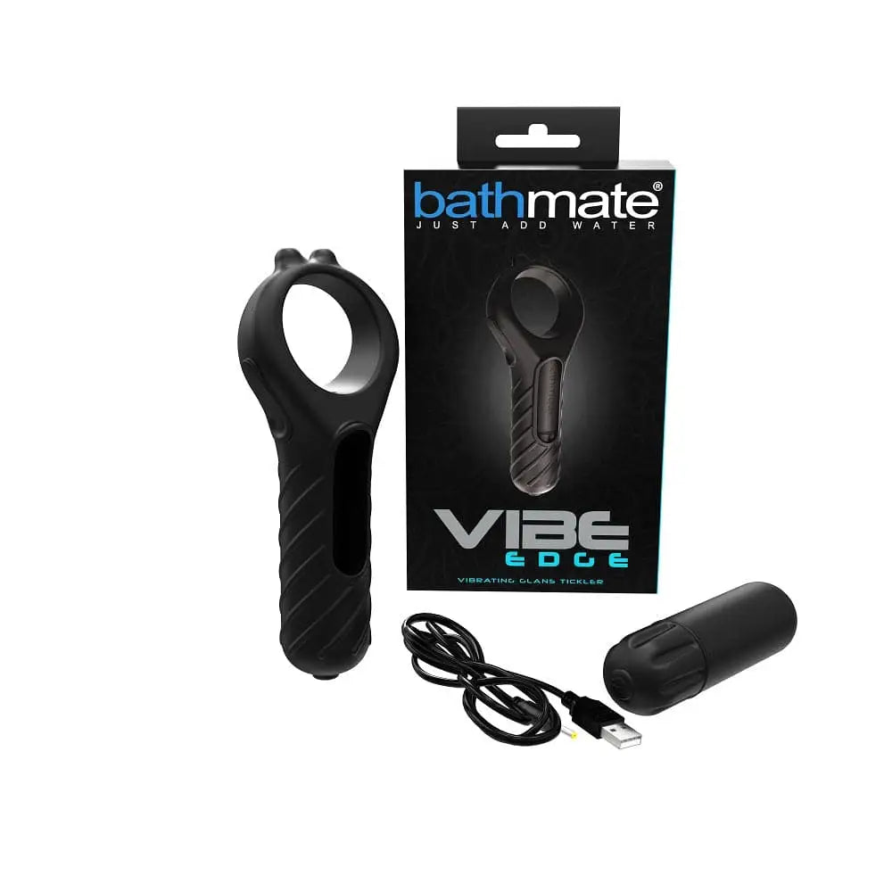Bathmate Vibe Edge Vibrating Glans Tickler - Cock Rings - Save 20% - Fast Shipping - Sale United Kingdom Stoke-on-trent