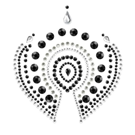 Bijoux Indiscrets Flamboyant Rhinestone Jewellery Black Silver - Save 15% - Fast - Sale United Kingdom Stoke-on-trent