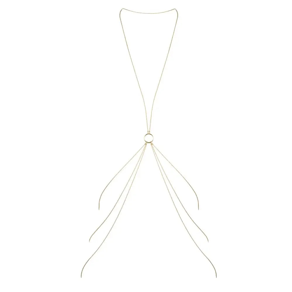 Bijoux Indiscrets Magnifique Body Chain Gold - Save 20% - Fast Shipping - Sale United Kingdom Stoke-on-trent
