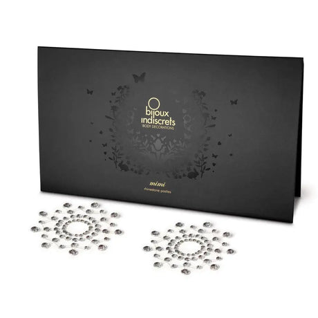 Bijoux Indiscrets Mimi Rhinestone Pasties Silver - Save 15% - Fast Shipping - Sale United Kingdom Stoke-on-trent