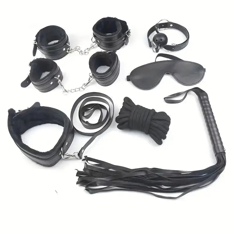 Black Bondage Kit - Save 15% - Fast Shipping - Sale United Kingdom Stoke-on-trent
