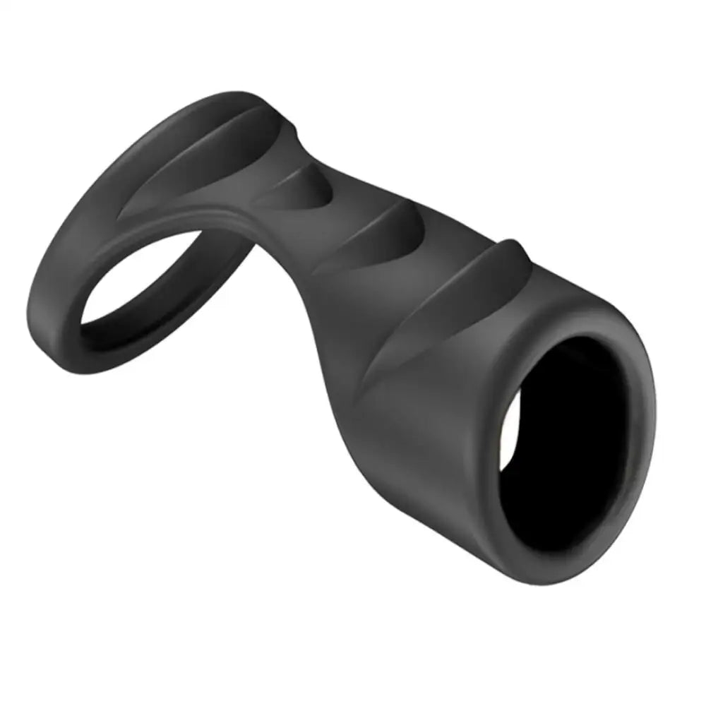 Black Dual Cock Ring Cradle - Save 15% - Fast Shipping - Sale United Kingdom Stoke-on-trent