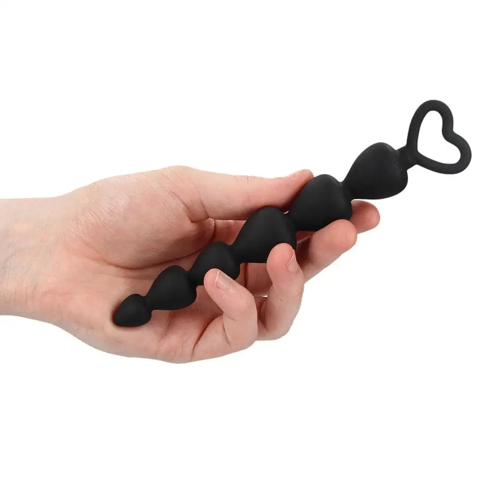 Black Silicone Anal Beads - Save 15% - Fast Shipping - Sale United Kingdom Stoke-on-trent