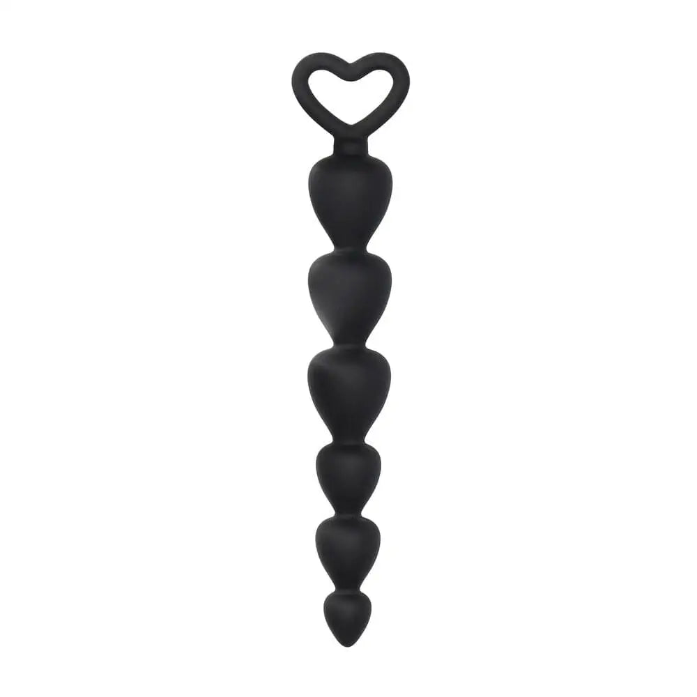 Black Silicone Anal Beads - Save 15% - Fast Shipping - Sale United Kingdom Stoke-on-trent