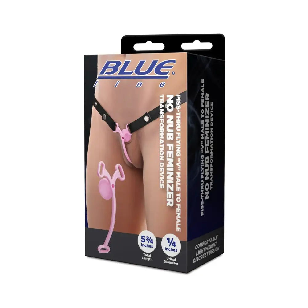Blueline Piss-thru Flying v Male to Female no Nub Feminizer Transformation Device - Save 10% - Sale United Kingdom Stoke-on-trent