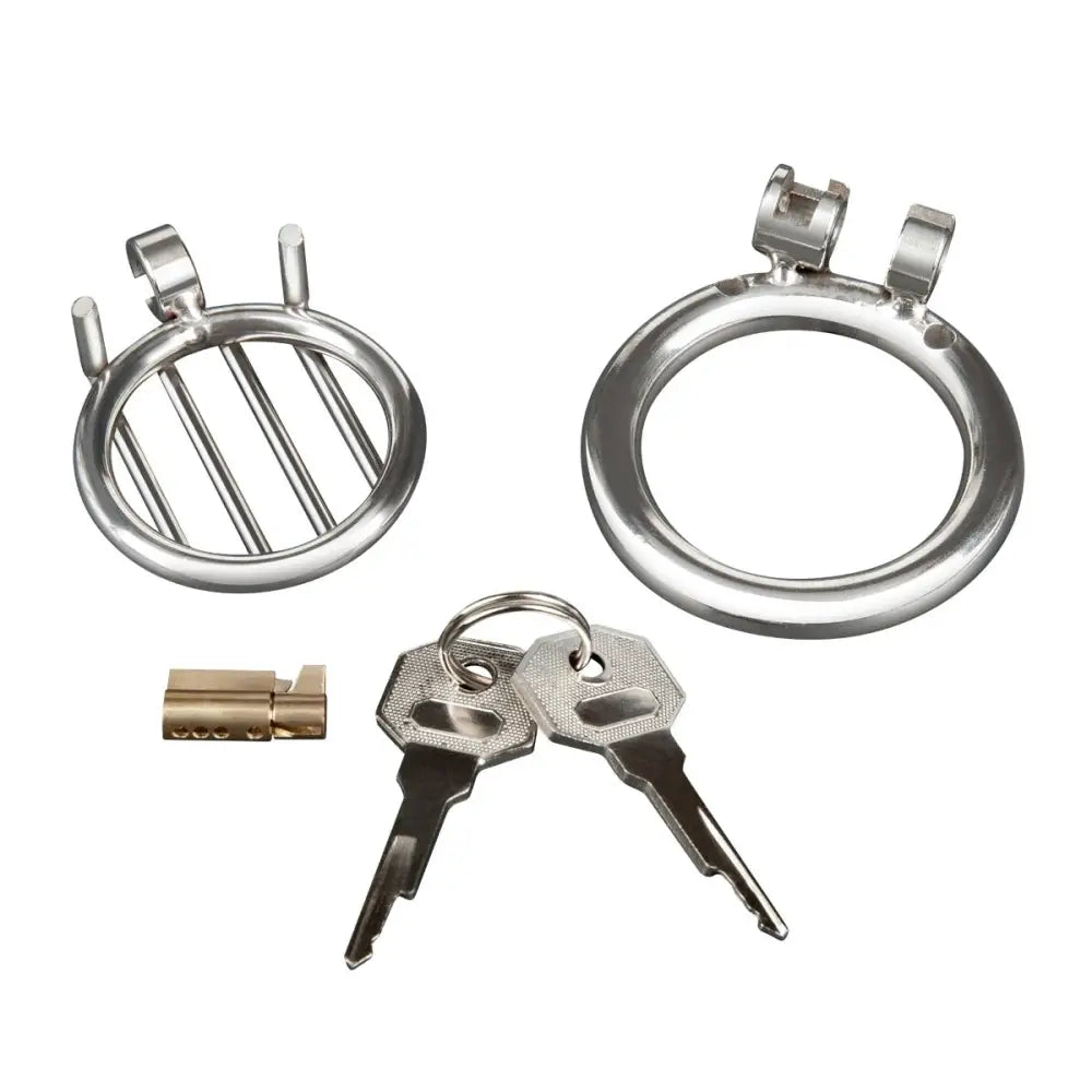 Blueline Stainless Steel Inverted Micro Jail Time Chastity Cage - Save 10% - Sale United Kingdom Stoke-on-trent