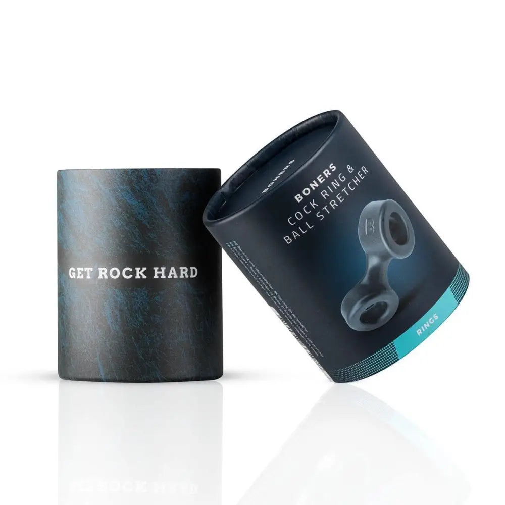 Boners Cock Ring and Ball Stretcher Grey - Sex Toys - Save 15% - and - Fast Shipping - Sale United Kingdom Stoke-on-trent