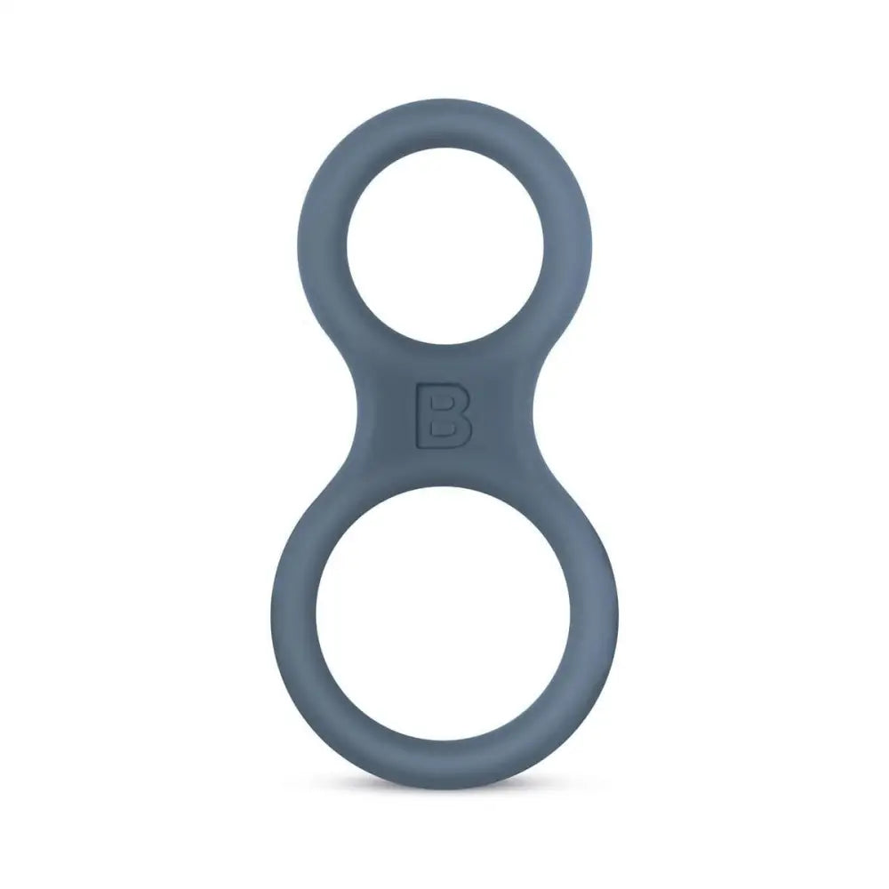 Boners Silicone Cock Ring and Ball Stretcher Grey - Sex Toys - Save 20% - and - Fast - Sale United Kingdom Stoke-on-trent