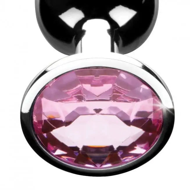 Booty Sparks Pink Gem Medium Anal Plug - Save 15% - Fast Shipping - Sale United Kingdom Stoke-on-trent