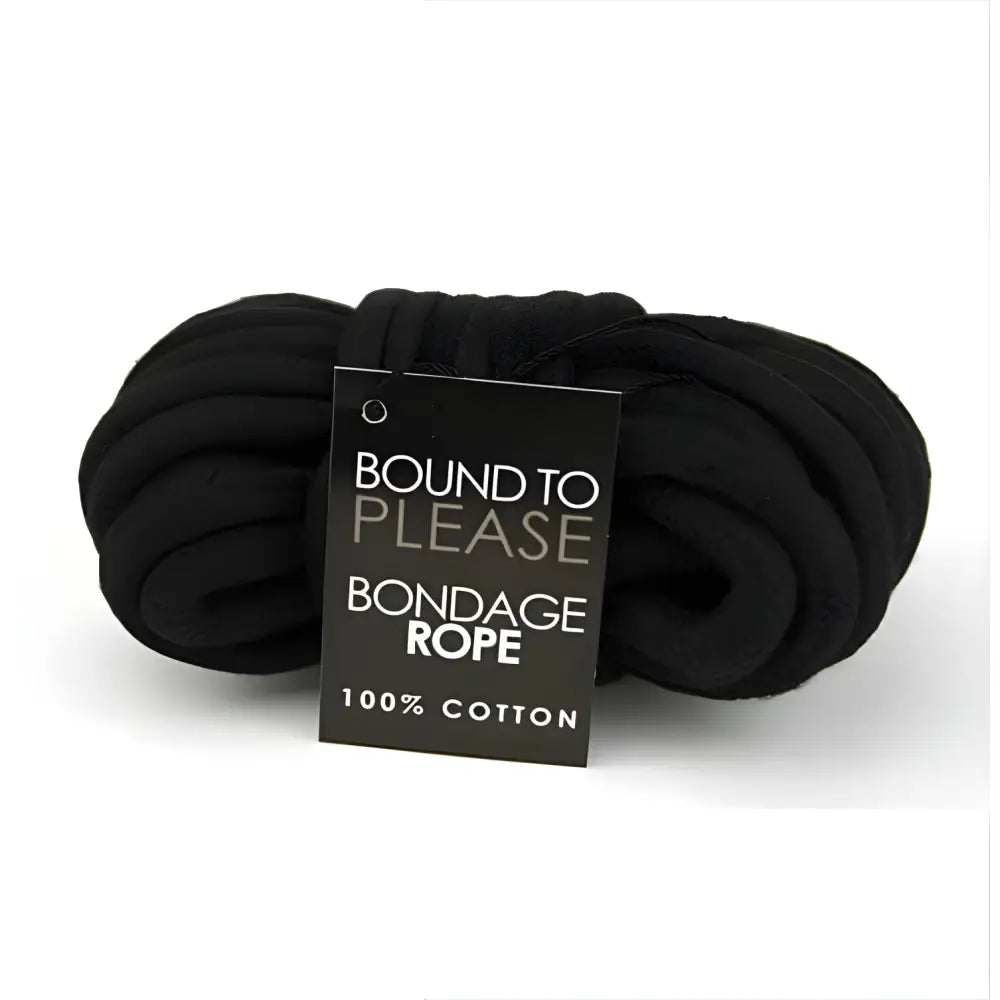Bound to Please Bondage Rope Black - Restraints - Save 20% - Fast Shipping - Sale United Kingdom Stoke-on-trent