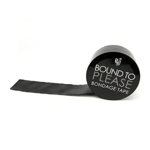 Bound to Please Bondage Tape Black - Fast Shipping - & Fetish United Kingdom Stoke-on-trent