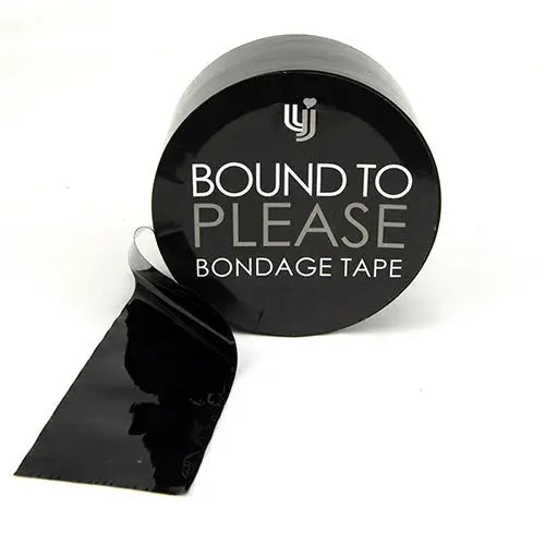 Bound to Please Bondage Tape Black - Fast Shipping - & Fetish United Kingdom Stoke-on-trent