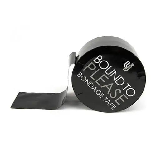 Bound to Please Bondage Tape Black - Fast Shipping - & Fetish United Kingdom Stoke-on-trent