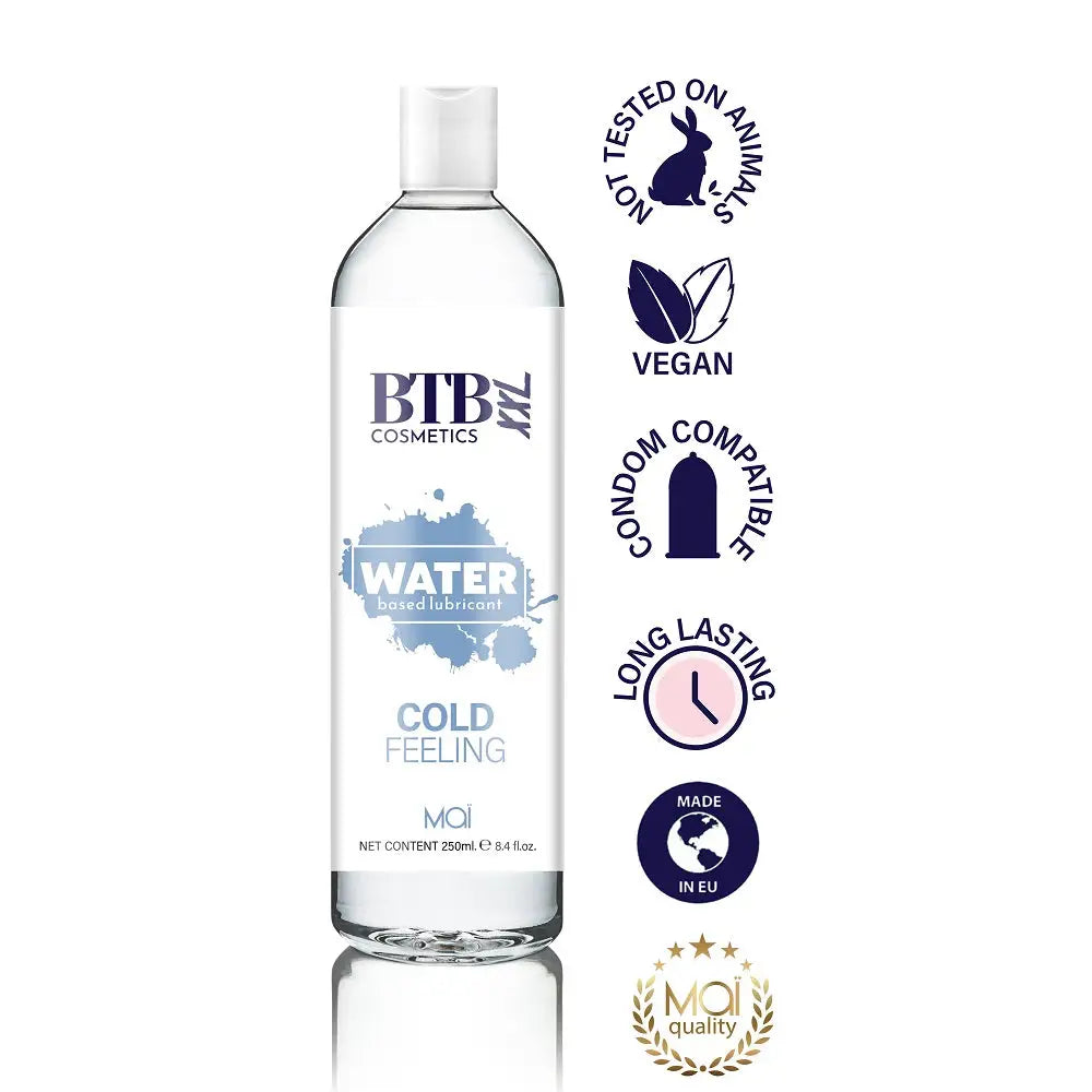 Btb Water Based Cool Feeling Lubricant 250ml - Save 15% - Btb - Fast - Sale United Kingdom Stoke-on-trent