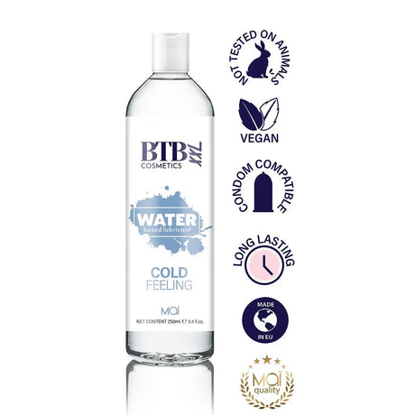 Btb Water Based Cool Feeling Lubricant 250ml - Save 15% - Btb - Fast - Sale United Kingdom Stoke-on-trent