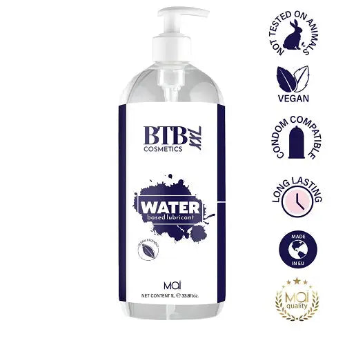 Btb Water Based Lubricant 1000ml - Save 15% - Btb - Fast Shipping - Sale United Kingdom Stoke-on-trent