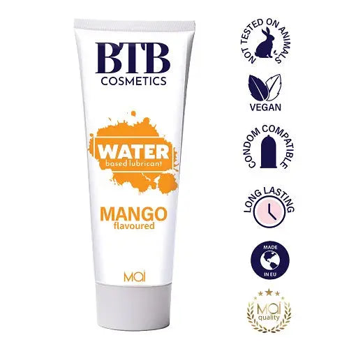 Btb Water Based Lubricant Mango 100ml - Save 15% - Btb - Fast Shipping - Sale United Kingdom Stoke-on-trent