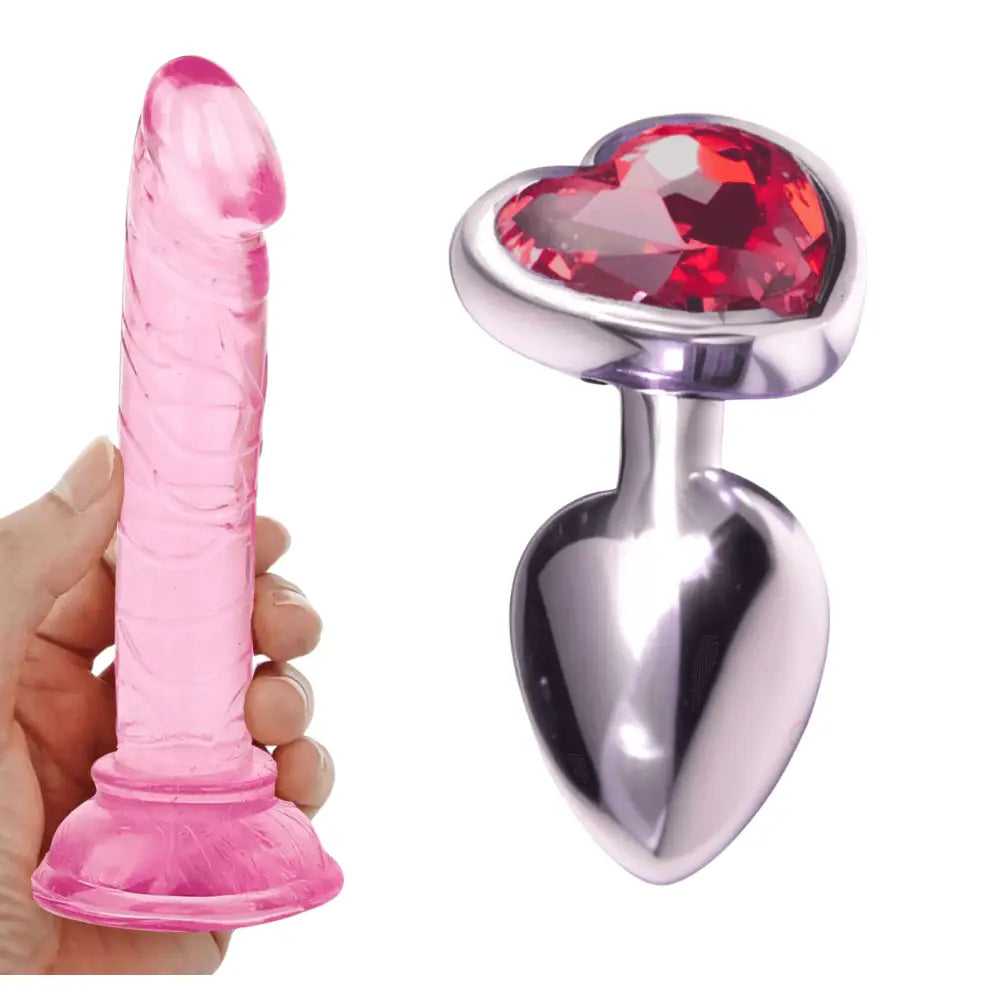 Butt Plug Anal Sex Toys Metal Jewelled Circle Training Set Sexy Emporium - Original United Kingdom Stoke-on-trent