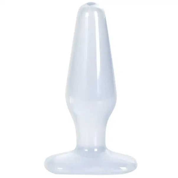 Butt Plug Clear Jelly Medium - Save 15% - Fast Shipping - Sale United Kingdom Stoke-on-trent