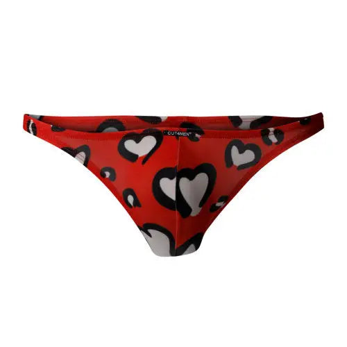 C4m Brazilian Brief Hearts Large - Men’s Sexy Underwear - Save 15% - C4m - Fast Shipping - Sale United Kingdom Stoke-on-trent