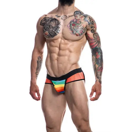 C4m Mixed Jockstrap Rainbow Small - Men’s Sexy Underwear - Save 15% - C4m - Fast Shipping - Sale United Kingdom Stoke-on-trent