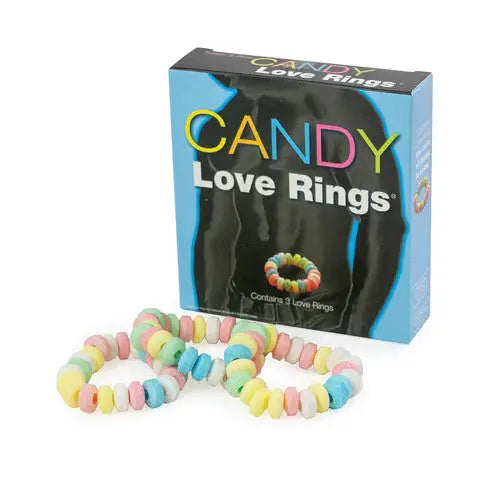 Candy Love Rings – Edible Cock (3 Pack) - Fun and Games - Save 45% - Adult Novelty - Sale United Kingdom Stoke-on-trent